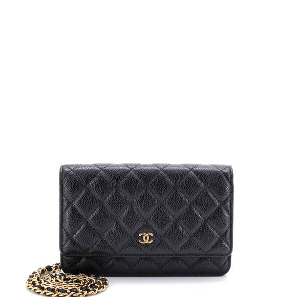 Chanel Wallet on Chain Quilted Caviar - Picture 1 of 7